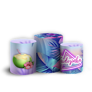 Trio Cilindro - Tardezinha - Sublimado 3D