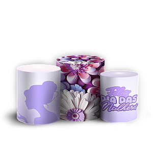 Trio Cilindro - Dia Das Mulheres - Sublimado 3D