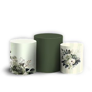 Trio Cilindro - Dia Das Mulheres - Sublimado 3D