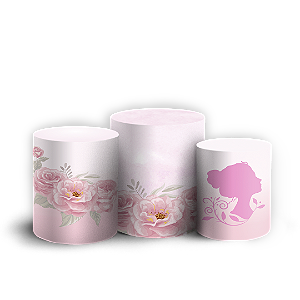 Trio Cilindro - Dia Das Mulheres - Sublimado 3D