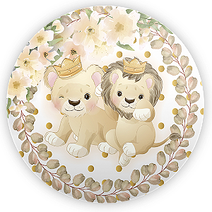 Capa Mini Painel Sublimado - Chá Revelação