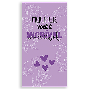 Faixa Lateral - Dia da Mulher - Sublimado 3D