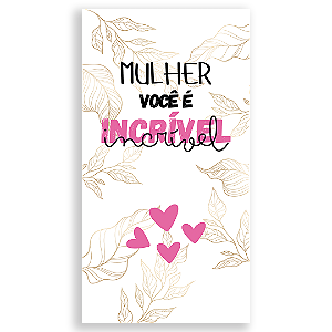 Faixa Lateral - Dia da Mulher - Sublimado 3D