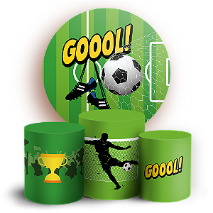 KIT Redondo e Trio - Futebol - Sublimado 3D