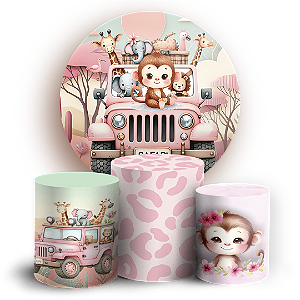 KIT Redondo e Trio - Safari - Sublimado 3D