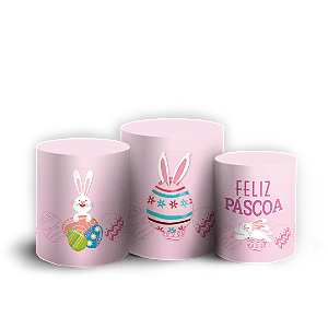 Trio Cilindro - Páscoa - Sublimado 3D