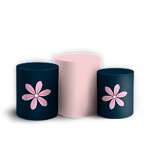 Trio Cilindro - Dia Das Mães - Sublimado 3D