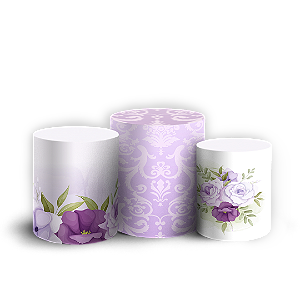 Trio Cilindro - Dia Das Mães - Sublimado 3D