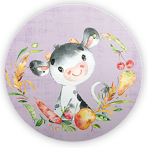 Capa Mini Painel Sublimado - Fazendinha