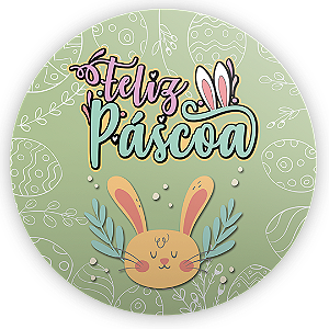Capa Mini Painel Sublimado - Páscoa