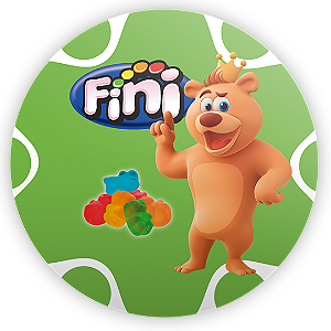 Painel Redondo - Doces Fini  - Sublimado 3D