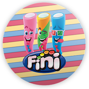 Painel Redondo - Doces Fini  - Sublimado 3D