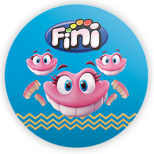 Painel Redondo - Doces Fini  - Sublimado 3D