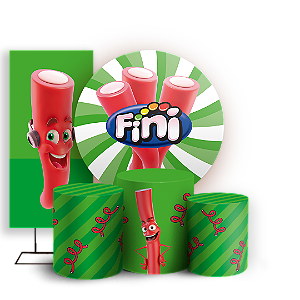 KIT Redondo Trio e Faixa - Fini - Sublimado 3D