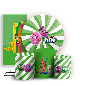 KIT Redondo Trio e Faixa - Fini - Sublimado 3D