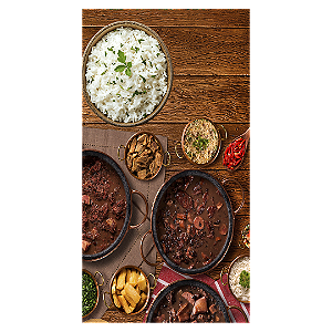 Faixa Lateral - Feijoada - Sublimado 3D