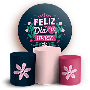 KIT Redondo e Trio - Dia Das Mães  - Sublimado 3D