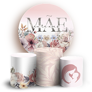 KIT Redondo e Trio - Dia Das Mães - Sublimado 3D