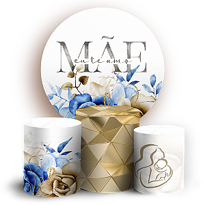 KIT Redondo e Trio - Dia Das Mães - Sublimado 3D