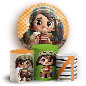 KIT Redondo e Trio - Chaves - Sublimado 3D