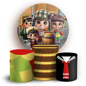 KIT Redondo e Trio - Chaves - Sublimado 3D