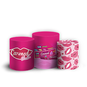 Trio Cilindro - Carmed - Sublimado 3D