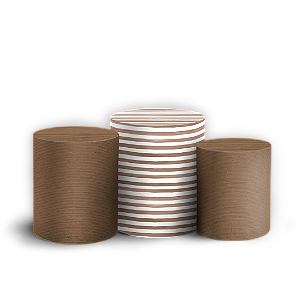 Trio Cilindro - Ursinho Aviador - Sublimado 3D