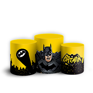 Trio Cilindro - Batman - Sublimado 3D