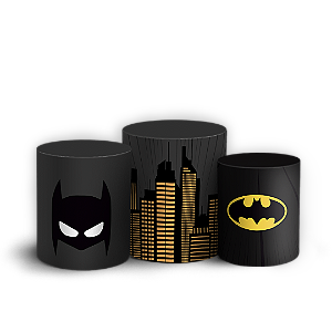 Trio Cilindro - Batman - Sublimado 3D