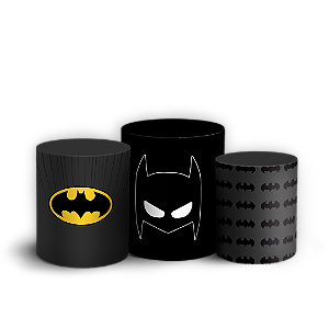 Trio Cilindro - Batman - Sublimado 3D