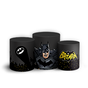 Trio Cilindro - Batman - Sublimado 3D