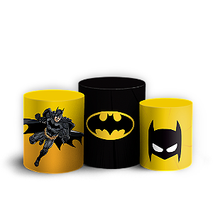 Trio Cilindro - Batman - Sublimado 3D