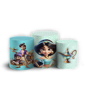 Trio Cilindro - Jasmine - Sublimado 3D