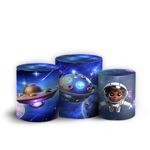 Trio Cilindro - Astrounauta - Sublimado 3D
