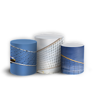 Trio Cilindro - Volei - Sublimado 3D