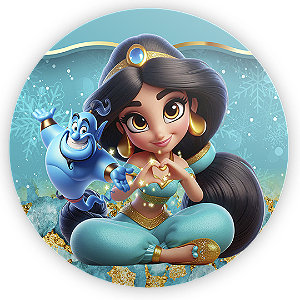 Painel Redondo - Jasmine - Sublimado 3D