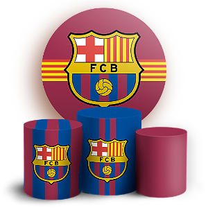 KIT Redondo e Trio - Time Barcelona - Sublimado 3D