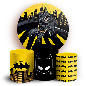 KIT Redondo e Trio - Batman - Sublimado 3D