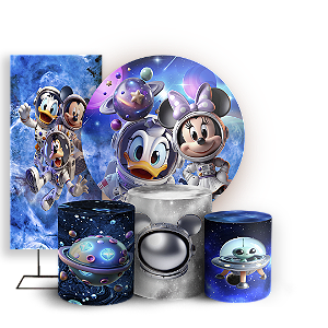 KIT Redondo Trio e Faixa - Astrounauta - Sublimado 3D