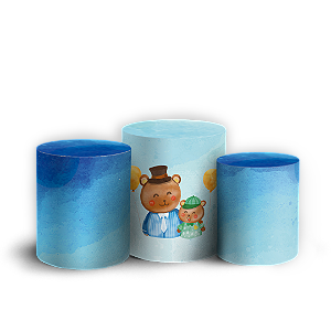 Trio Cilindro - Dia dos Pais - Sublimado 3D