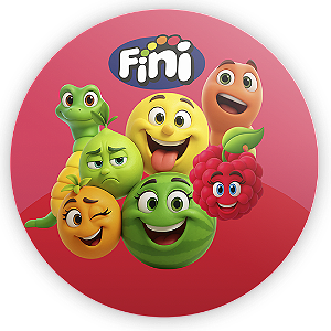 Painel Redondo - Doce Fini - Sublimado 3D