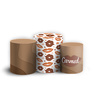 Trio Cilindro - Carmed - Sublimado 3D