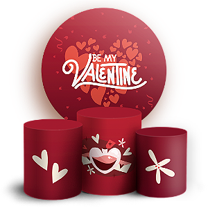 KIT Redondo e Trio - Namorados - Sublimado 3D