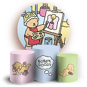 KIT Redondo e Trio - Bobbie Goods - Sublimado 3D