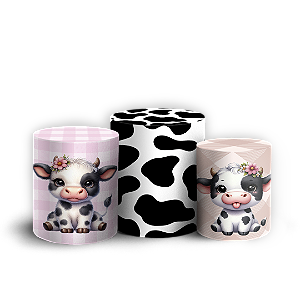 Trio Cilindro - Vaquinha - Sublimado 3D