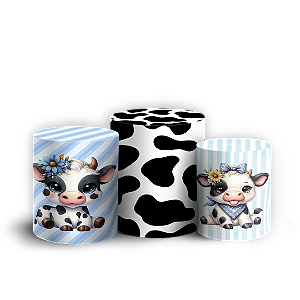 Trio Cilindro - Vaquinha - Sublimado 3D