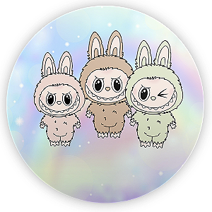 Mini Painel - Labubu - Sublimado 3D