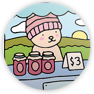 Mini Painel - Bobbie Goods - Sublimado 3D