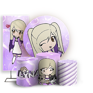 KIT Redondo Trio e Faixa - Lyna - Sublimado 3D