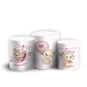 Trio Cilindro - URSINHA - Sublimado 3D